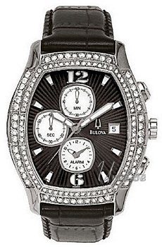 Bulova Crystal Black Dial Bulova Crystal Black Dial