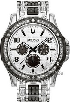 Bulova Crystal White Dial