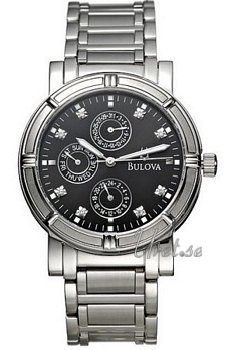 Bulova Diamonds Chronograph Black Dial Bulova Diamonds Chronograph Black Dial