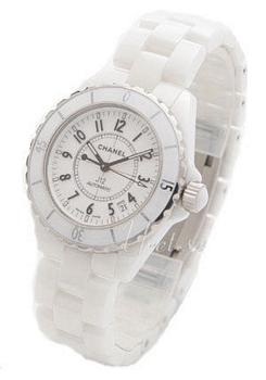 Chanel J12 Ceramic White Dial