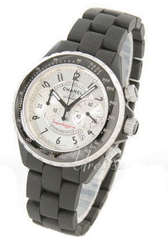 Chanel J12 Chronograph Ceramic Silver Dial Chanel J12 Chronograph Ceramic Silver Dial