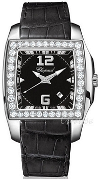 Chopard Fashion Two O Ten Steel Black Dial Chopard Fashion Two O Ten Steel Black Dial