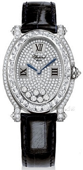 Chopard Happy Sport White Gold Diamond Dial
