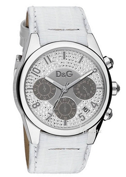 Dolce Sandpiper Silver Dial Leather Strap Dolce Sandpiper Silver Dial Leather Strap