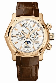 Ebel 1911 BTR Rose Gold Silver Dial