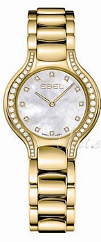 Ebel Beluga Yellow Gold MOP, White Dial