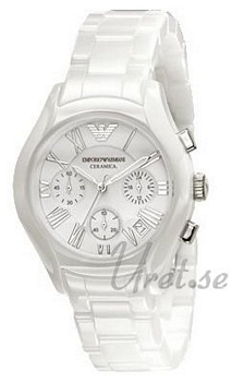 Emporio Armani Ceramic White Dial Bracelet