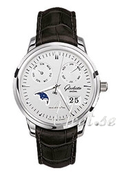 Glash�tte Original Senator Panorama Date Moon Phase S�lv Dial