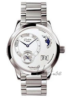 Glash�tte Original PanoMaticLunar Steel Silver Dial