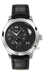 Glash�tte Original PanoMaticLunar XL White Gold Black Dial