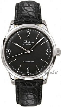 Glash�tte Original Senator Sixties Steel Black Dial