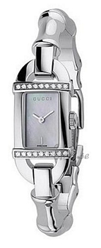Gucci Bamboo Steel Silver Dial