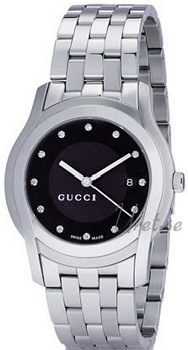 Gucci G Chrono Steel Black Dial Gucci G Chrono Steel Black Dial