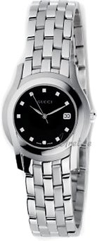 Gucci G Chrono Steel Black Dial Gucci G Chrono Steel Black Dial