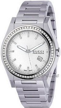 Gucci Pantheon Steel Silver Dial