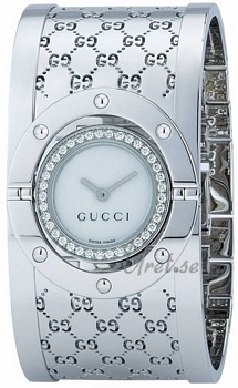 Gucci Twirl Steel MOP, White Dial