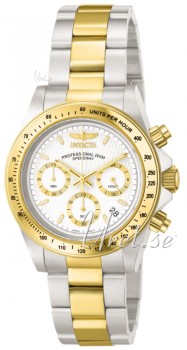 Invicta Chronograph White Dial