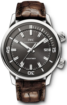 IWC Aquatimer Automatic 1967 Black Dial Croco Strap