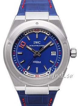 IWC Ingenieur Automatic Blue Dial Croco Strap