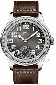 IWC Pilot's Watch 1936 Grey Dial Leather Strap