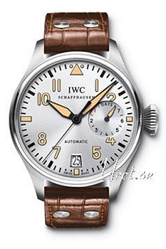 IWC Pilot's Watch Father and Son Silver Dial Croco Strap IWC Pilot's Watch Father and Son Silver Dial Croco Strap