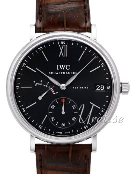 IWC Portofino Hand-Wound Grey Dial Croco Strap IWC Portofino Hand-Wound Grey Dial Croco Strap
