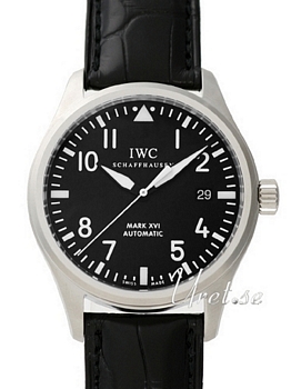 IWC Pilots Classic Mark XVI Black Dial