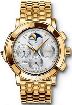 IWC Grande Complication Silver Dial Yellow Gold Bracelet