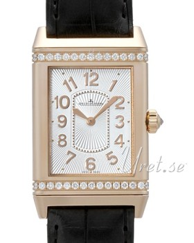 Jaeger LeCoultre Reverso Grande Ladies Silver Dial Leather