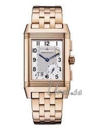 Jaeger LeCoultre Reverso Grande GMT Silver Dial Rose Gold Jaeger LeCoultre Reverso Grande GMT Silver Dial Rose Gold