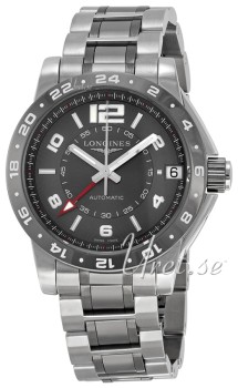 Longines Admiral Grey Dial Ceramic/Steel Bracelet Longines Admiral Grey Dial Ceramic/Steel Bracelet