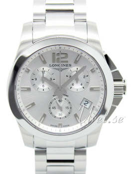 Longines Conquest Silver Dial Steel Bracelet Longines Conquest Silver Dial Steel Bracelet