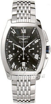 Longines Evidenza Black Dial Bracelet Longines Evidenza Black Dial Bracelet