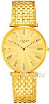 Longines Grande Classique Gold Dial Bracelet Maxi