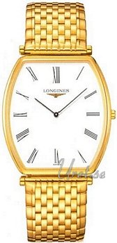 Longines Grande Classique White Dial Gold Bracelet