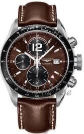 Longines GrandeWhiteesse Brown Dial Leather Strap Brown