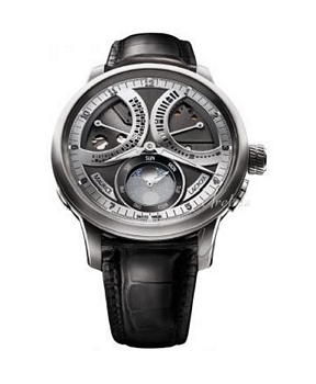 Maurice Lacroix Masterpiece Retrograde Limited Edition Steel Gre