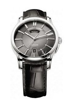 Maurice Lacroix Pontos Grey Dial Leather