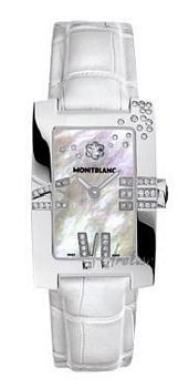 Montblanc Profile Lady Elegance Diamonds Steel MOP Dial
