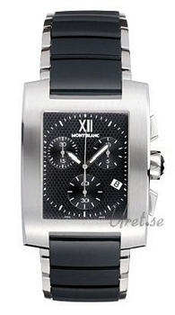 Montblanc Profile XL Chronograph Steel Black Dial