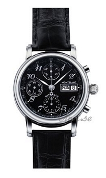 Montblanc Star Automatic Chronograph Steel Black Dial Montblanc Star Automatic Chronograph Steel Black Dial