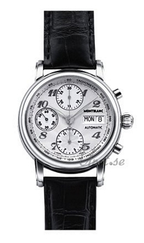 Montblanc Star Automatic Chronograph Steel Silver Dial