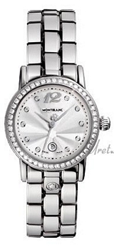 Montblanc Star Lady Steel White Dial