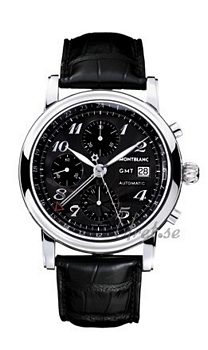 Montblanc Star Automatic Chronograph Steel Black Dial