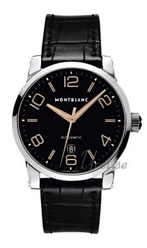 Montblanc Timewalker Automatic Steel Black Dial