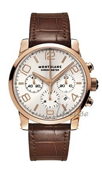 Montblanc Timewalker Automatic Chronograph Rose Gold Silver Dia