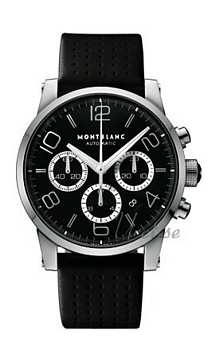 Montblanc Timewalker Automatic Chronograph Steel Black Dial