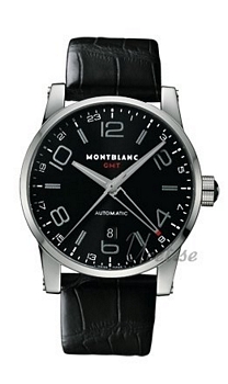 Montblanc Timewalker Automatic GMT Steel Black Dial Montblanc Timewalker Automatic GMT Steel Black Dial