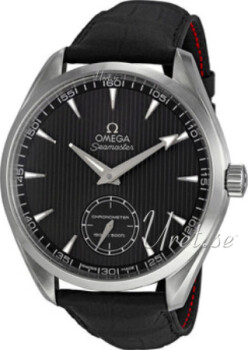 Omega Seamaster Aqua Terra Grey Dial Croco Strap