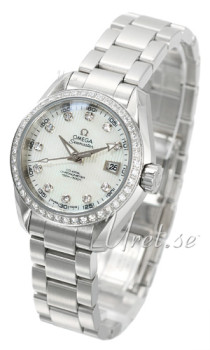 Omega Seamaster Aqua Terra Steel MOP, White Dial